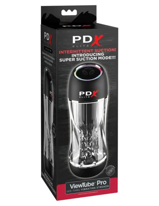 PDX Elite »ViewTube Pro« Masturbator mit Vibration