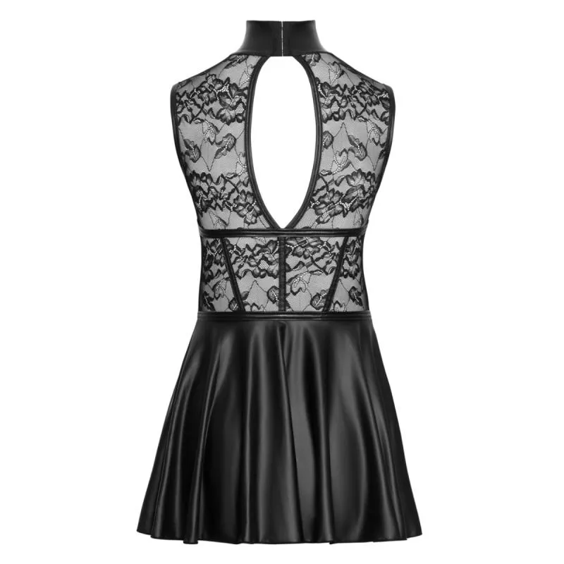 Cottelli Collection – Kleid Open Cup – Schwarz