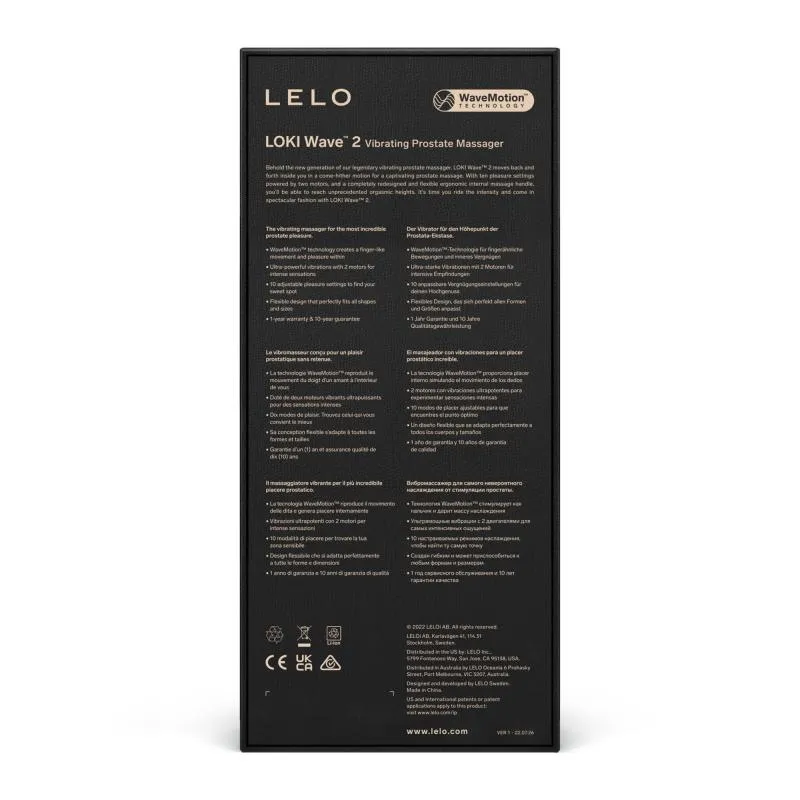 LELO »Loki Wave 2« Prostata-Vibrator