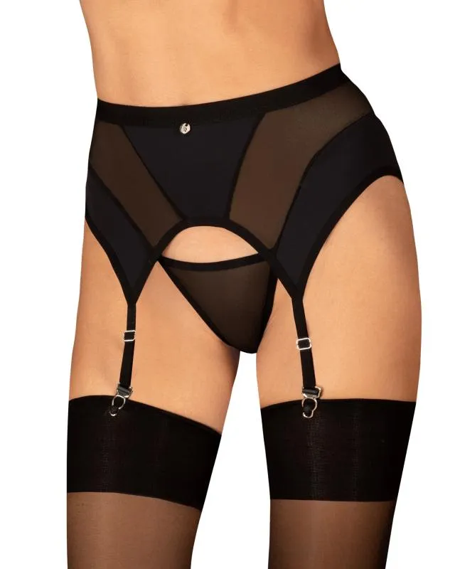 Obsessive - Chic Amoria Strumpfhalter - Schwarz