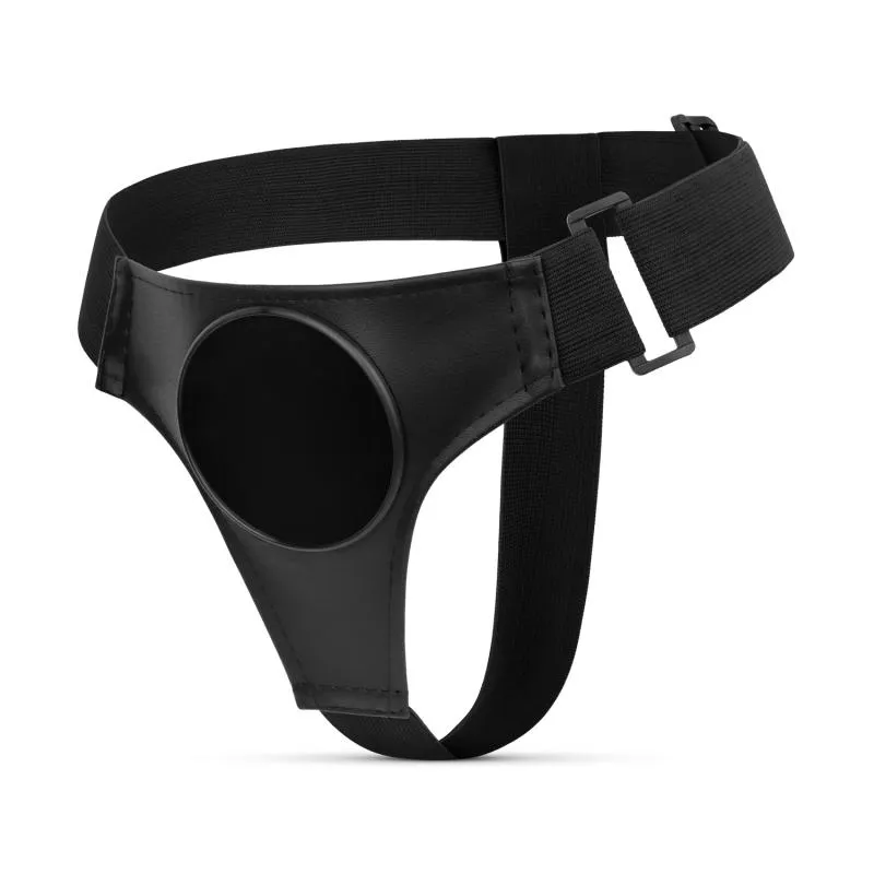 Easytoys Fetish - Harness Mit Saugnapf - Schwarz