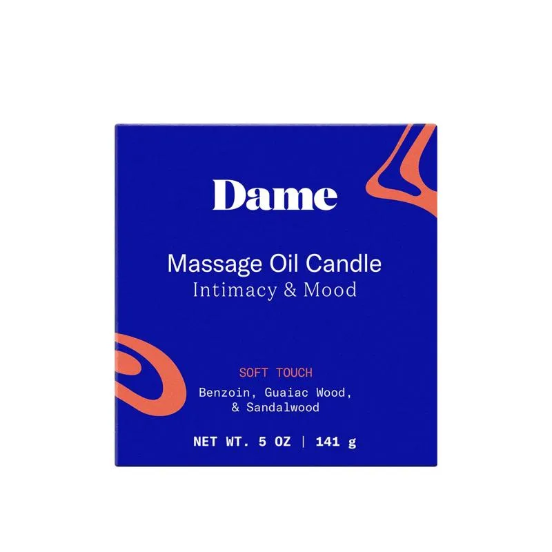 Dame Products - Massageöl-Kerze Soft Touch