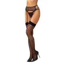 Obsessive - Isinne Strapse Strümpfe - Schwarz Obsessive - Isinne Strapse Strümpfe - Schwarz