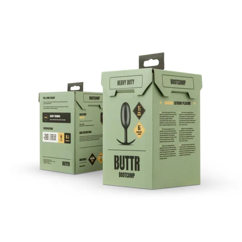 BUTTR - Heavy Duty gewichteter Analplug