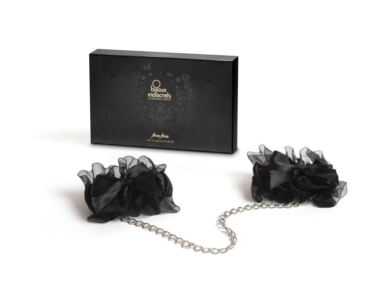 Bijoux Indiscrets – Frou Frou Handschellen – Schwarz