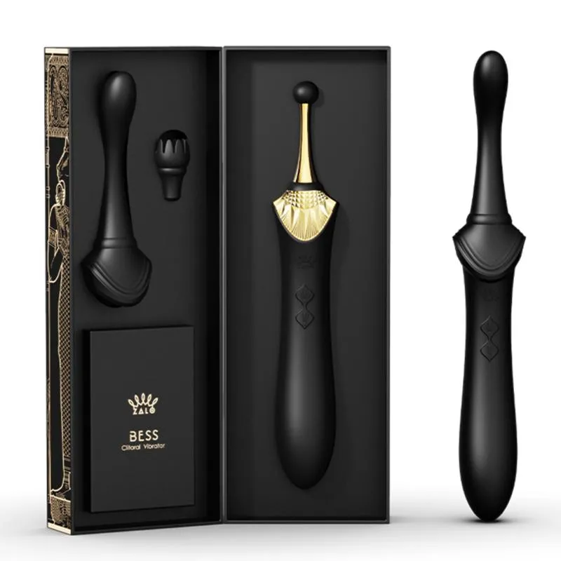 Zalo - Bess Clitoral Vibrator Obsidian Black