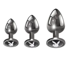 Playboy »Pleasure 3 Ways« Analplug Set Playboy »Pleasure 3 Ways« Analplug Set