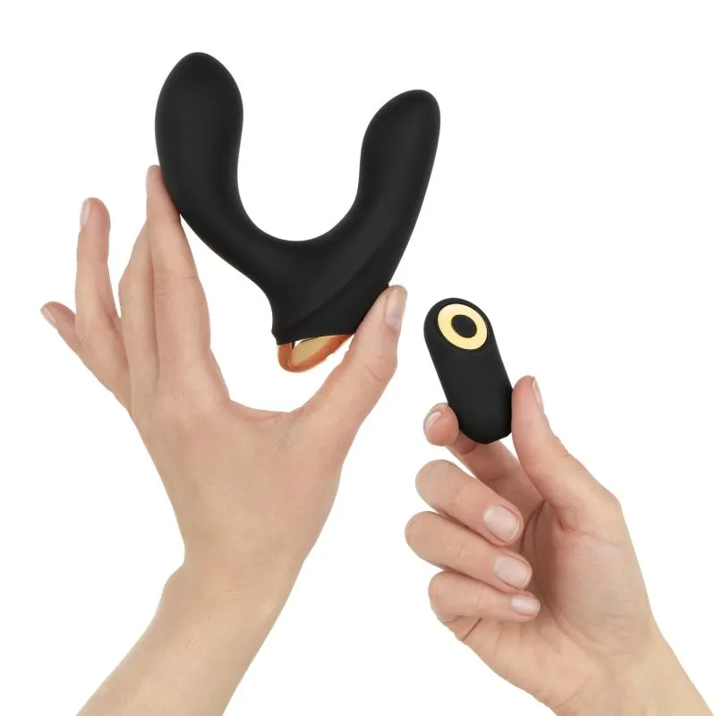 AMORELIE VOU »Opaco« Prostata-Vibrator mit Fernbedienung