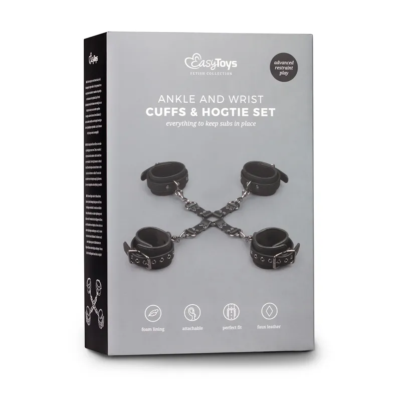 EasyToys »Hog-Tie« Handschellen & Fußfesseln-Set