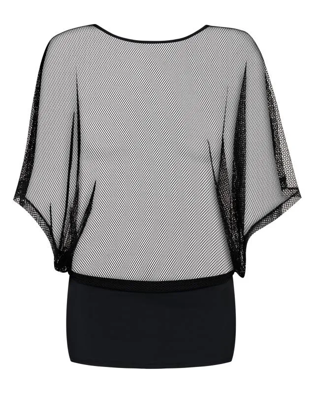 Obsessive - Punk-Kleid & Tanga - schwarz