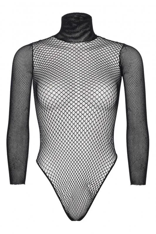 Bodysuit mit Rollkragen