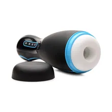 THE MILKER - Extreme 16X Saug-Masturbator - Schwarz/Blau THE MILKER - Extreme 16X Saug-Masturbator - Schwarz/Blau