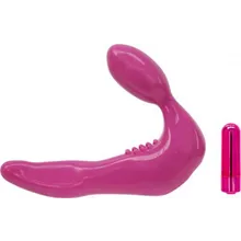 Infinity Vibrierender halterloser Strap-on - Rosa Infinity Vibrierender halterloser Strap-on - Rosa