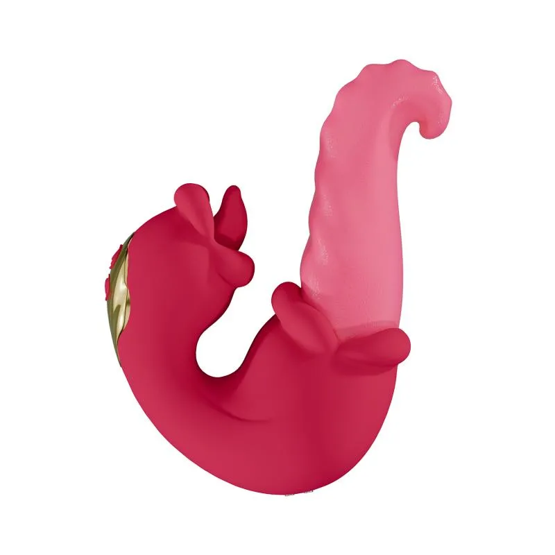 Teazers – Double Tongue Vibrator – Rosa