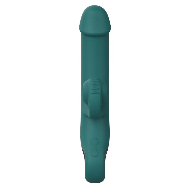 Online Only - Double Lust - Flexibler Snail Vibrator - Grün