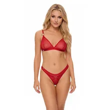 Obsessive - Crimessa Dessous Set - Rot Obsessive - Crimessa Dessous Set - Rot