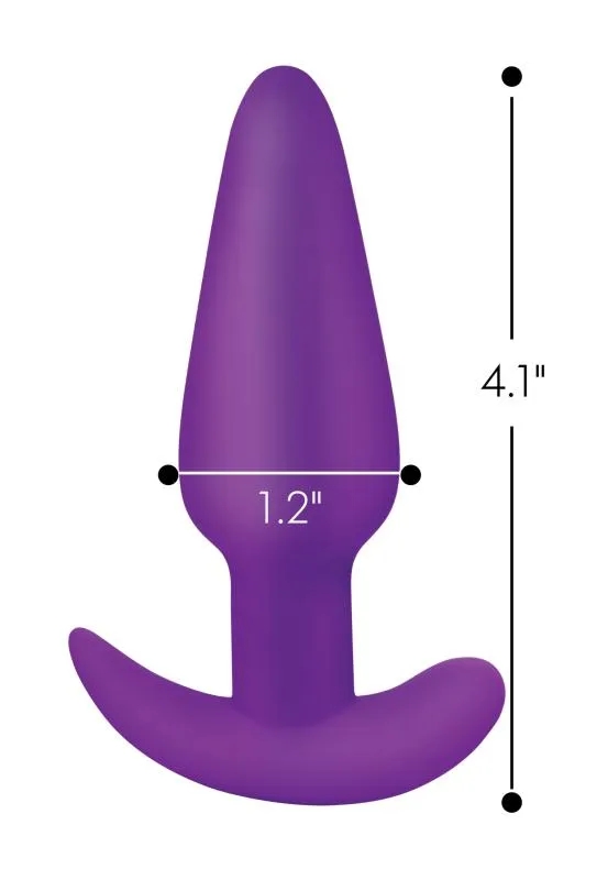 BANG! - Vibrations-Buttplug mit Fernbedienung - Lila