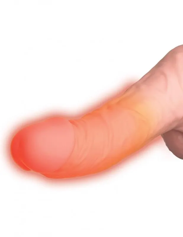 King Cock Plus stoßender und wärmender Vibrator