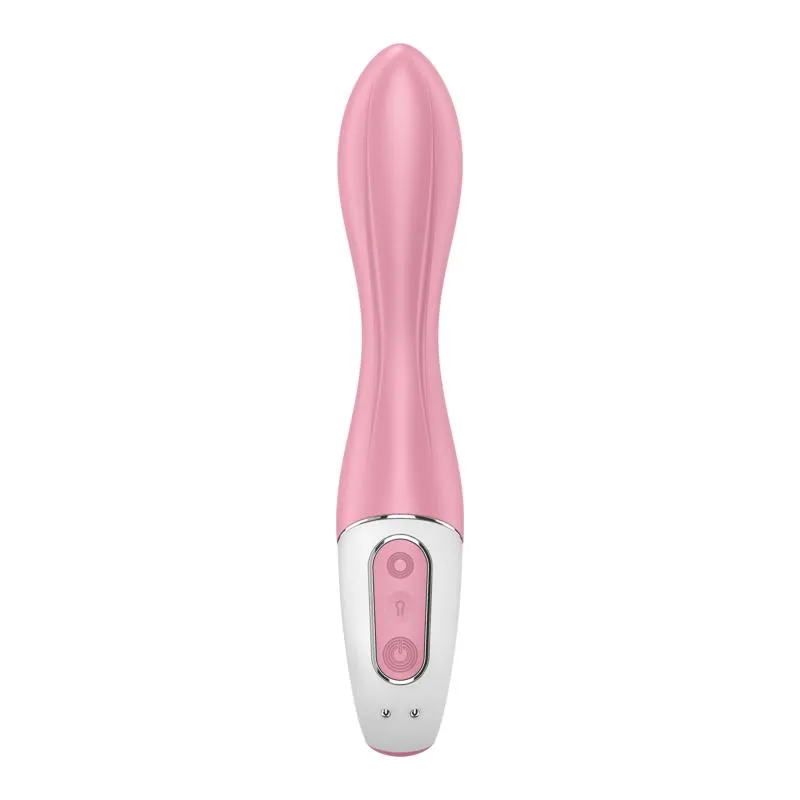 Satisfyer Air Pump 2 Aufblasbarer Vibrator - Hellrot