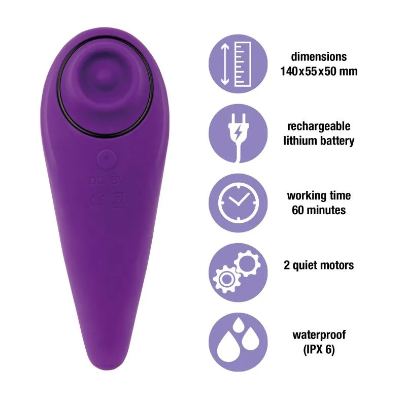 FeelzToys »FemmeGasm Tapp 2«  Druckwellenvibrator