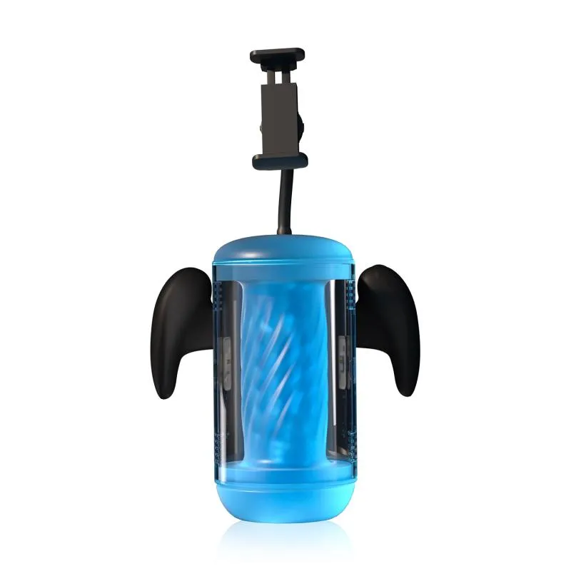 BLOWCAST »Wingman Lite« Silikon-Masturbator mit Vibration & Heizfunktion