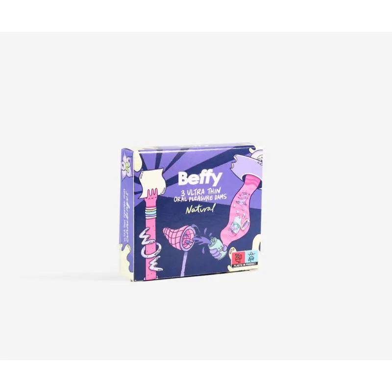 Beffy - Lecktuch Natural - 3 Stück