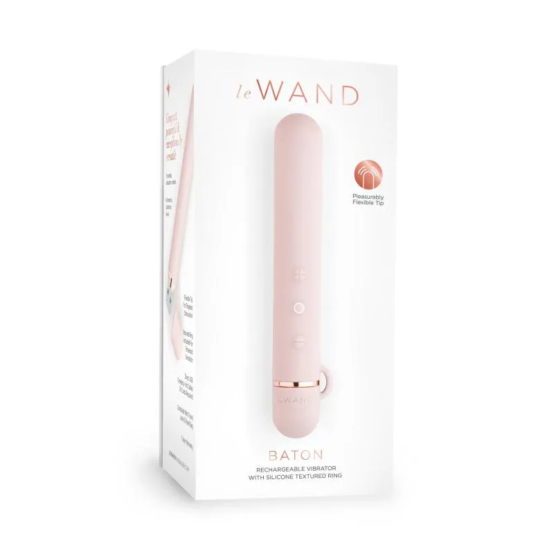 Le Wand - Baton Rechargeable Vibrator Rose Gold