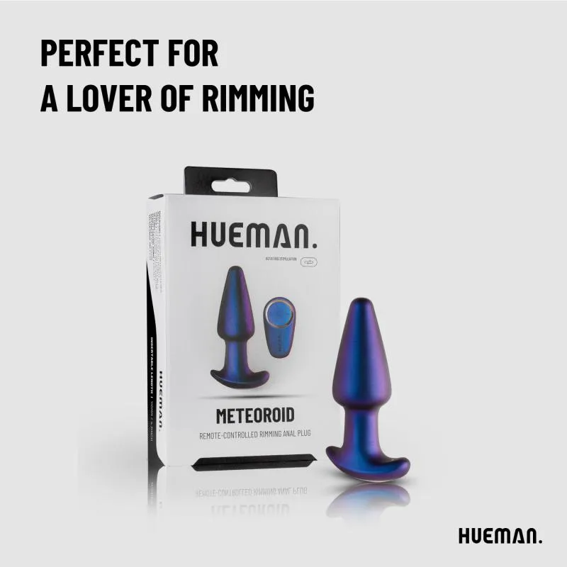 Hueman »Meteoroid« Analplug mit rotierenden Perlen