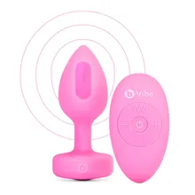 B-Vibe - Vibrating Heart Plug S/M Pink B-Vibe - Vibrating Heart Plug S/M Pink