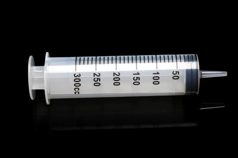 Spritze mit Schlauch - 300ml