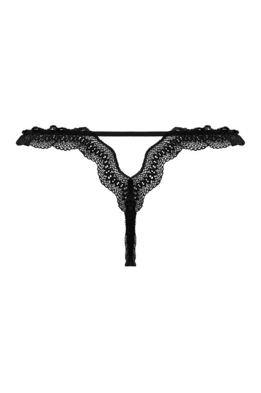 Christine »Lila« String mit offenem Schritt