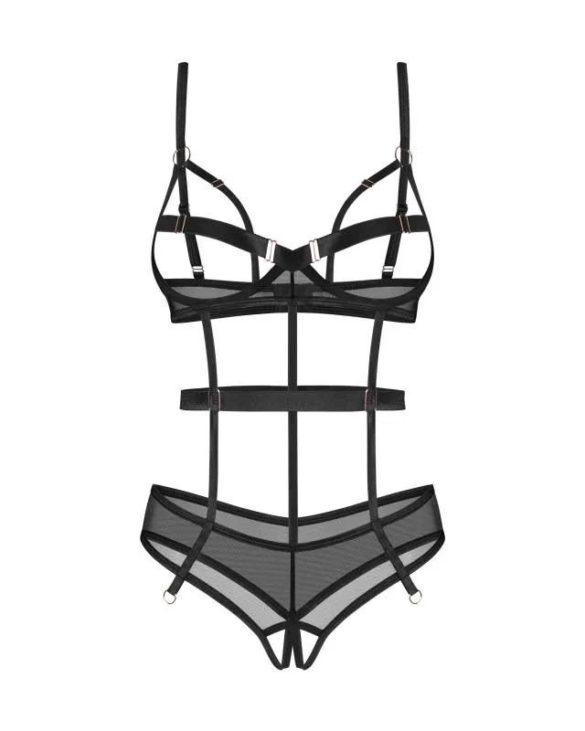 Obsessive - Freedom Euridia Schrittloser Body - Schwarz