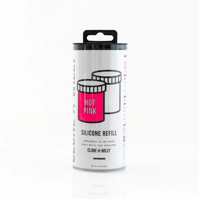 Clone-A-Willy - Nachfüllpackung Hot Pink Silikon