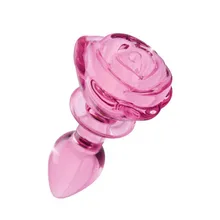 BOOTY SPARKS - Glas-Rosen Analplug Klein - Rosa BOOTY SPARKS - Glas-Rosen Analplug Klein - Rosa