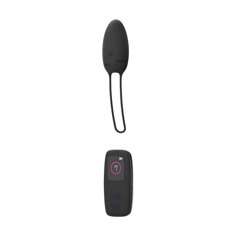 B Swish - bnaughty Premium Unleashed Vibrating Egg Noir