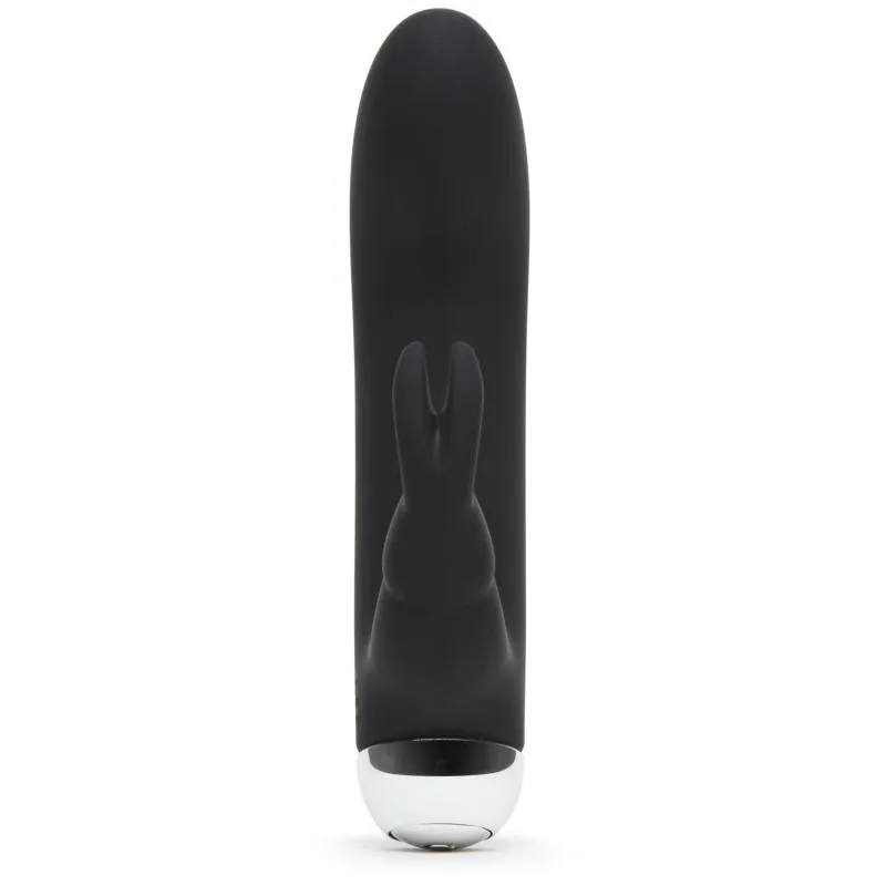 Fifty Shades of Grey - Greedy Girl Wiederaufladbarer Mini Rabbit Vibrator - Schwarz