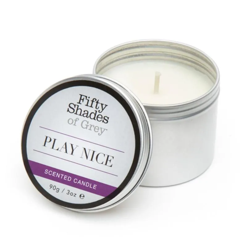 Fifty Shades Of Grey »Play Nice« Massagekerze Vanille