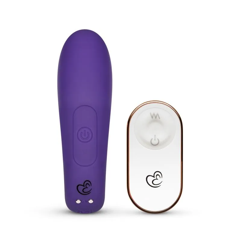 Paarvibrator mit Fernbedienung - Lila