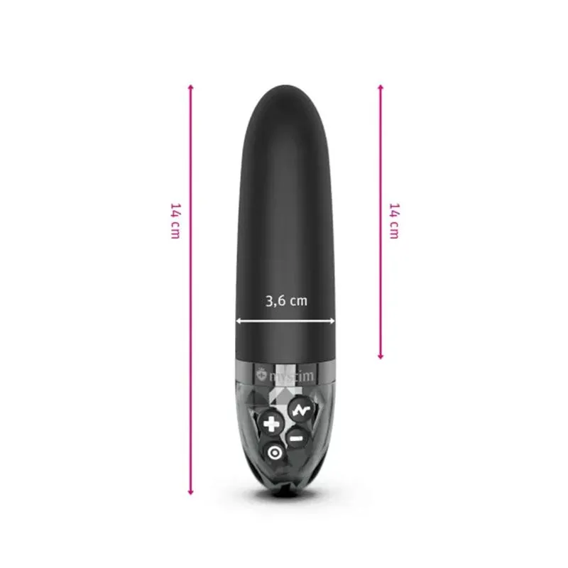 Mystim - Sleak Freak eStim Vibrator Black