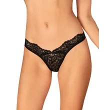 Obsessive - Bellastia Spitzenstring - Schwarz Obsessive - Bellastia Spitzenstring - Schwarz