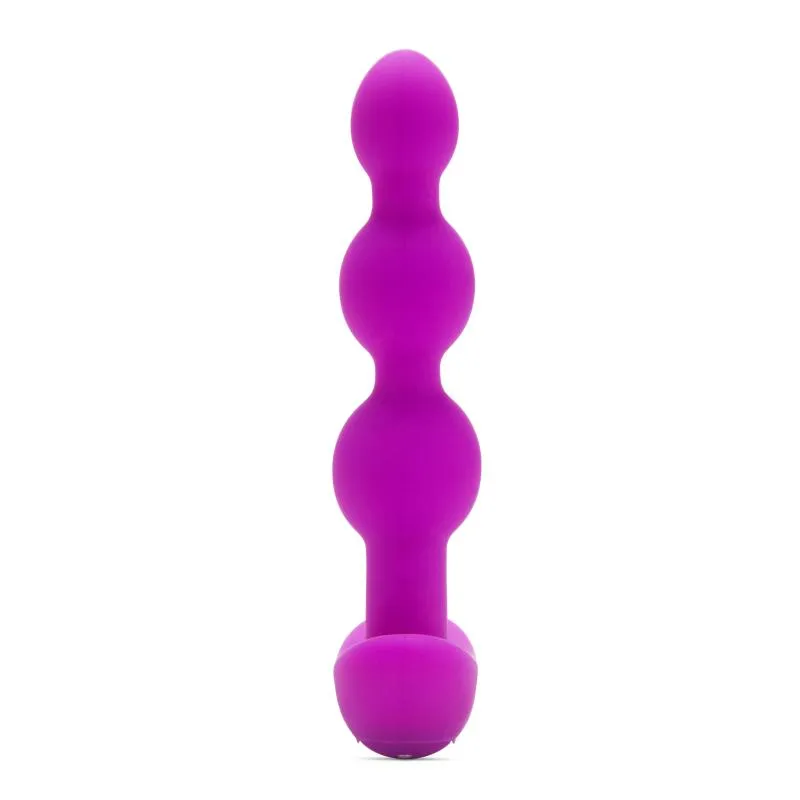 B-Vibe - Triplet Anal Beads Fuchsia