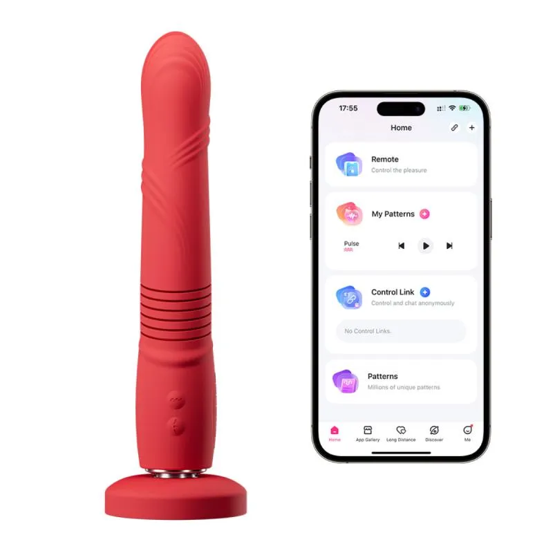 Lovense »Gravity« App-gesteuerter Vibrator mit Stoßfunktion