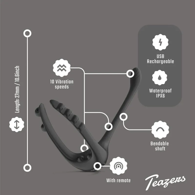 Teazers »Triple« Prostata-Vibrator