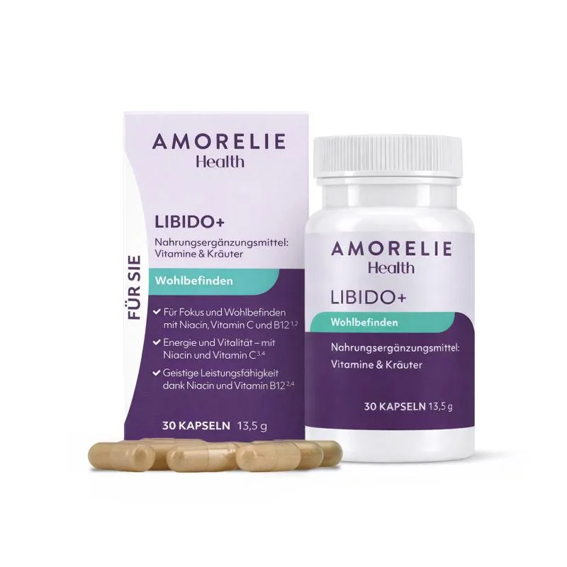 AMORELIE Health »Libido+« für Sie - 30 Kapseln