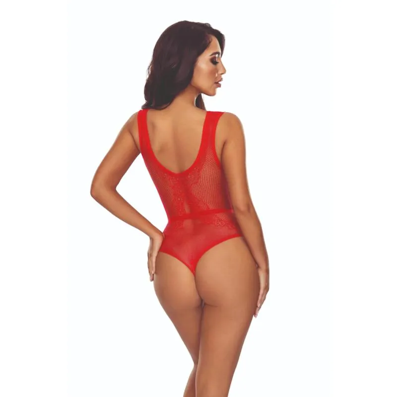 Passion – BS115 Bodystocking – Rot