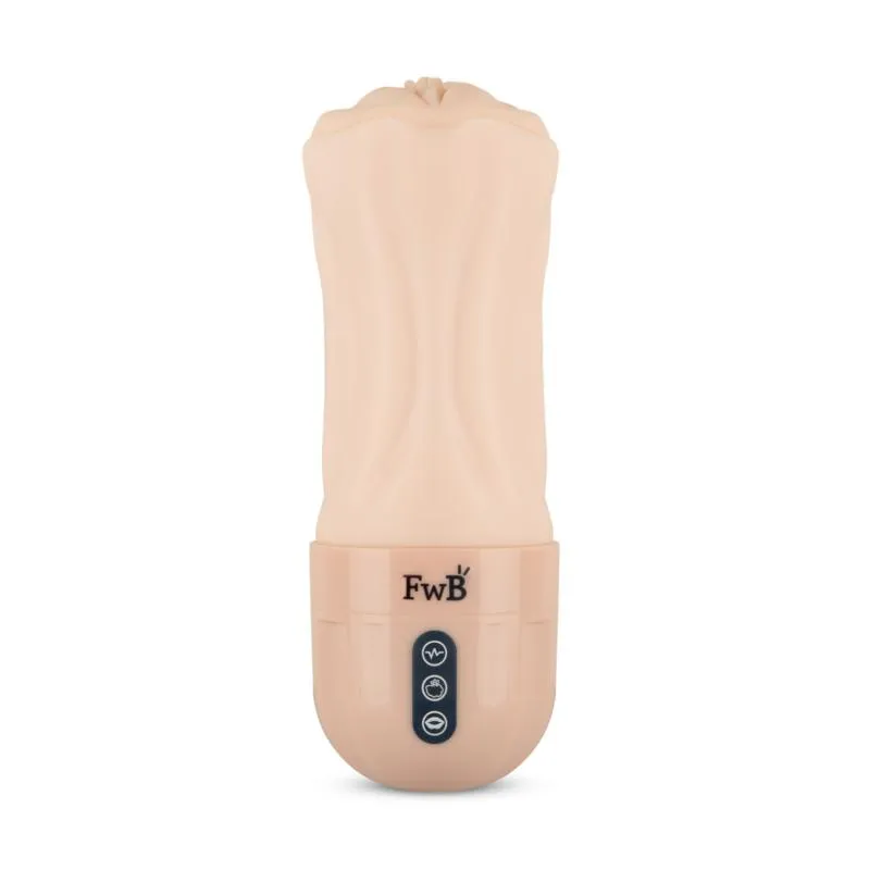 Friend With Benefits Masturbator mit Vibration und Saugfunktion