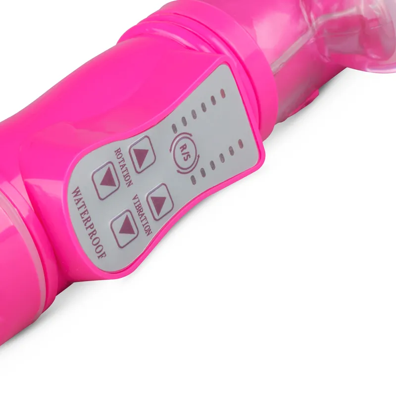 EasyToys »Hasen« Rabbit-Vibrator mit Stoßfunktion & rotierenden Perlen