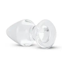 Gildo »Transparent« Analplug aus Glas - 9.5cm Gildo »Transparent« Analplug aus Glas - 9.5cm