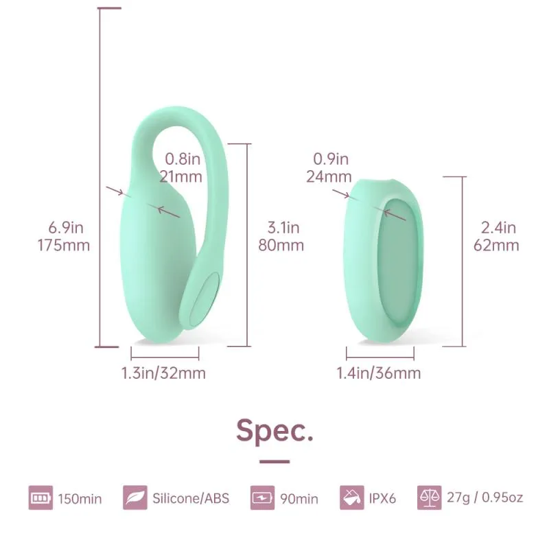 Magic Motion »FitCute« Liebeskugel mit App & Vibration
