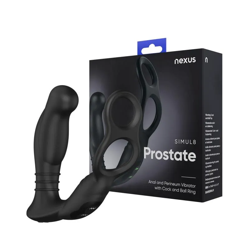 Nexus »Simul8« Prostata-Vibrator mit Penisring
